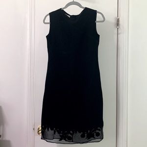 Vintage Valentino Black Cocktail dress